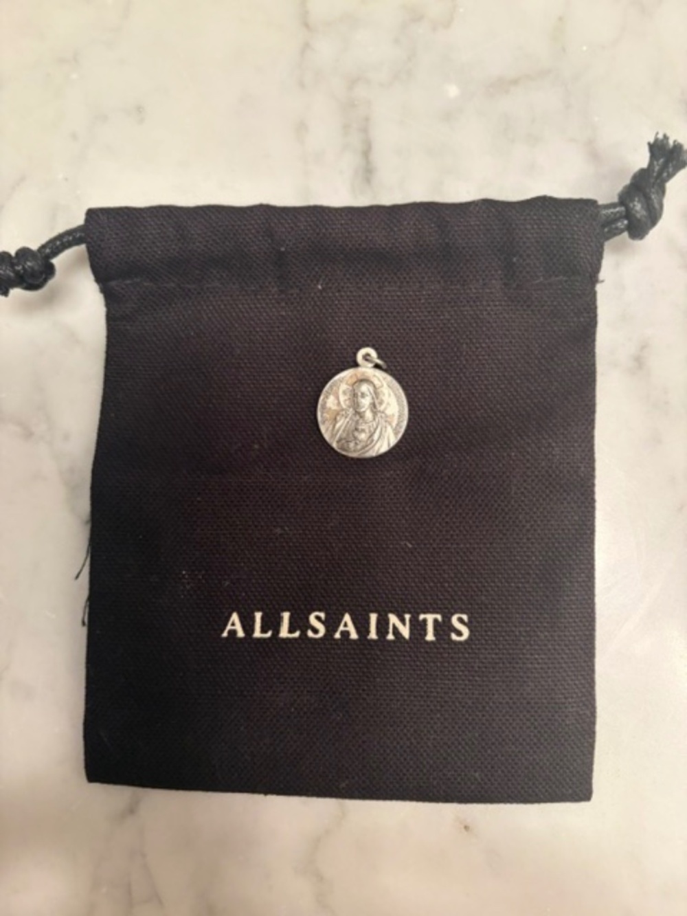Antique Italian Pilgrim Medal Coin